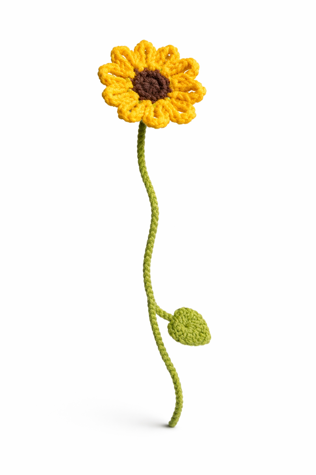 Crocheted Flower Bookmark