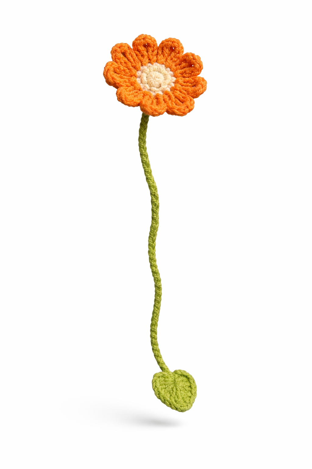Crocheted Flower Bookmark